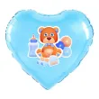 xx balon foliowy baby boy serce