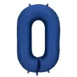xx balon foliowy cyfra 0 86cm granat
