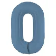 xx balon foliowy cyfra 0 86cm granat
