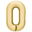 xx balon foliowy cyfra 0 86cm zloty
