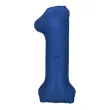 xx balon foliowy cyfra 1 86cm granat