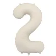 xx balon foliowy cyfra 2 86cm jasny bez
