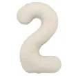 xx balon foliowy cyfra 2 86cm jasny bez