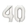 xx balon foliowy cyfra 4 86cm srebrny