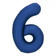 xx balon foliowy cyfra 6 86cm granat