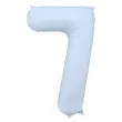xx balon foliowy cyfra 7 86cm mglisty niebieski