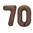 xx balon foliowy cyfra 7 86cm mocca