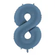 xx balon foliowy cyfra 8 86cm granat