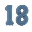 xx balon foliowy cyfra 8 86cm granat