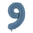 xx balon foliowy cyfra 9 86cm granat