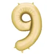 xx balon foliowy cyfra 9 86cm zloty