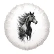 xx balon foliowy czarny kon