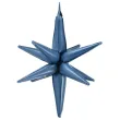 xx balon foliowy gwiazda 3d 50cm granat