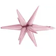 xx balon foliowy gwiazda 3d 70cm jasny rozowy