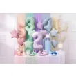xx balon foliowy gwiazdka 48cm jasny bez