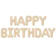 xx balon foliowy happy birthday 340x35cm bez