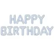 xx balon foliowy happy birthday 340x35cm niebieski