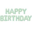 xx balon foliowy happy birthday 340x35cm zielen