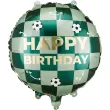 xx balon foliowy happy birthday pilki 35x35 cm mix