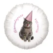 xx balon foliowy kot miaulepsze zyczenia
