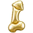 xx balon foliowy penis 55 5x112 cm zloty