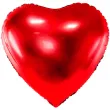 xx balon foliowy serce 45cm czerwony 10 szt