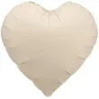 xx balon foliowy serce 45cm jasny bez