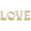 xx balon foliowy stojacy napis love 350x114 cm zloty