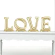 xx balon foliowy stojacy napis love 350x114 cm zloty