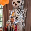 xx balon foliowy szkielet gigant halloween partypal 126 shp