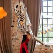 xx balon foliowy szkielet gigant halloween partypal 126 shp