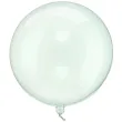 xx balon kula 40cm transparentny zielony
