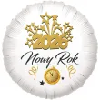 xx balon nowy rok 2026 bialy