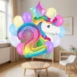 xx balony 2 urodziny jednorozec