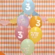 xx balony 30 cm 3 mix 1 op 6 szt