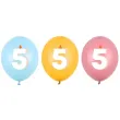 xx balony 30 cm 5 mix 1 op 50 szt