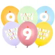 xx balony 30 cm 9 mix 1 op 6 szt