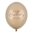 xx balony 30 cm happy birthday metallic cold gold 1 op 50 szt