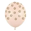 xx balony 30 cm podkowy alabastrowy 1 op 6 szt