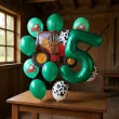 xx balony 5 urodziny czerwony traktor