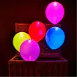 xx balony led 30 cm mix 1 op 5 szt