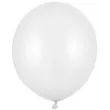 xx balony strong 43cm metalic pure white 1 op 25 szt