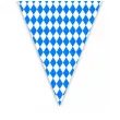 xx baner flagi oktoberfest niebieska krata