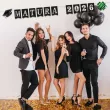 xx baner matura 2026 czarno srebrny
