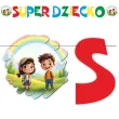 xx baner super dzieciak kolorowe literki