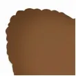 xx bfk balon foliowy 18 fx serce matowe choco brown