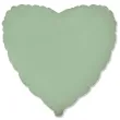 xx bfk balon foliowy 18 fx serce matowe mint