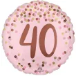xx bfk balon foliowy 18 pretty pink 40th birthday