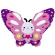 xx bfk balon foliowy 24 fx motylek rozowy