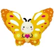 xx bfk balon foliowy 24 fx motylek zolty